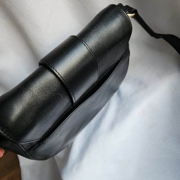 Radley London Black Leather Lady Crossbody Bag /Purse - Picture 7 of 16